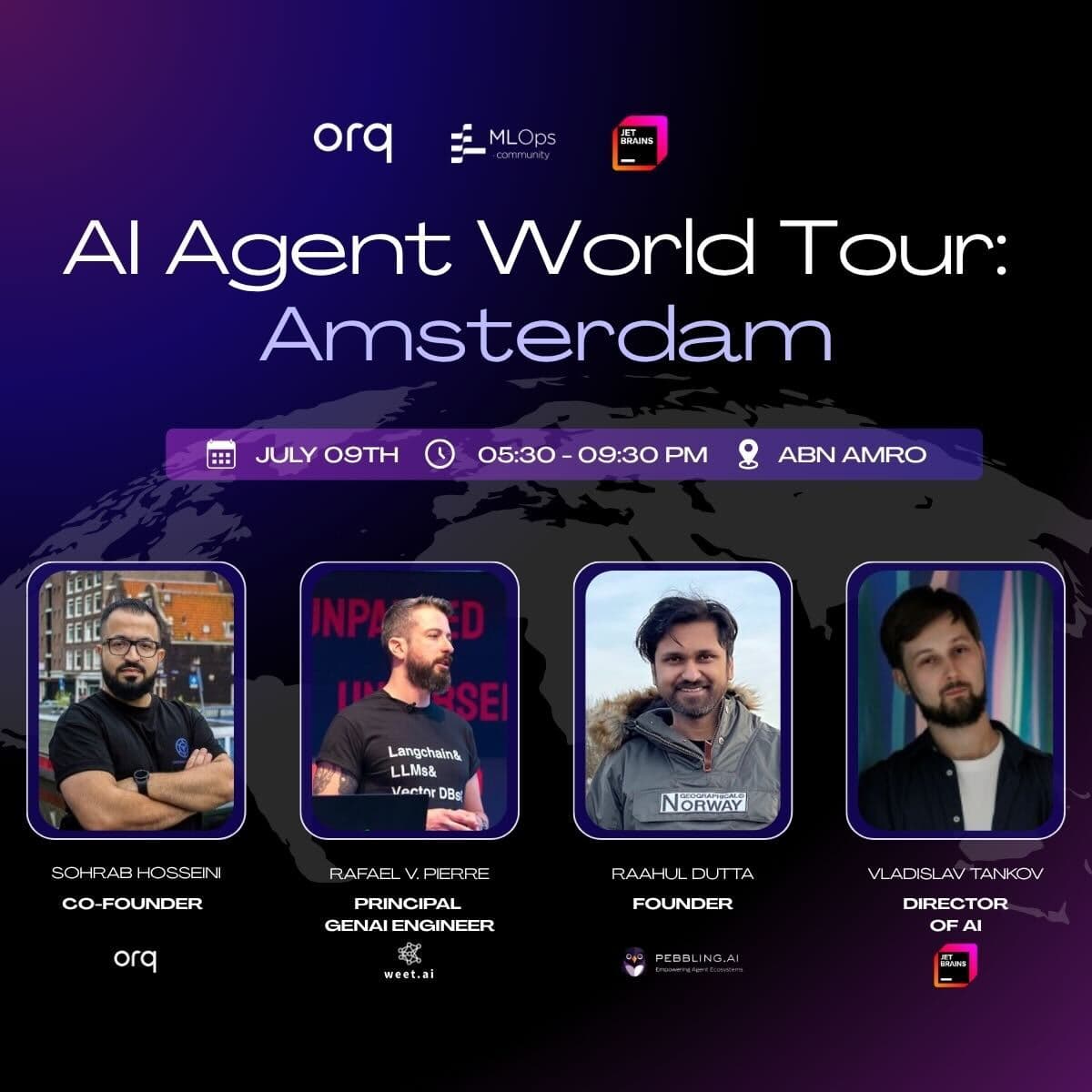 AI Agent World Tour in Amsterdam