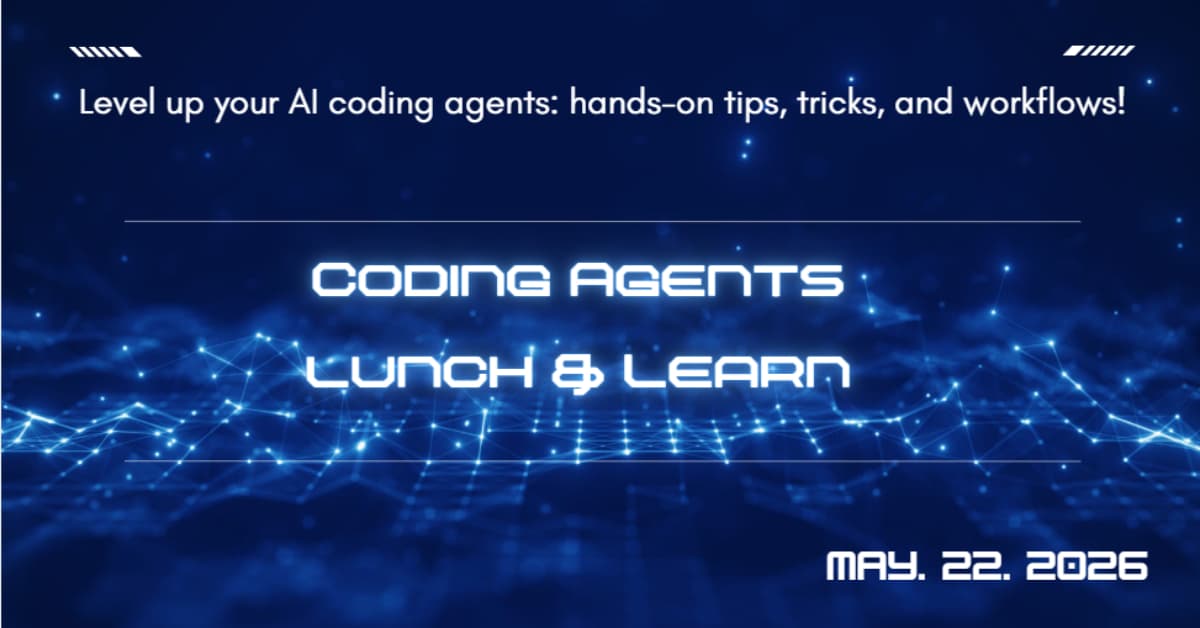 Coding Agents Lunch & Learn – Session 12: Hermes, Sandboxes & Advanced Agent Workflows