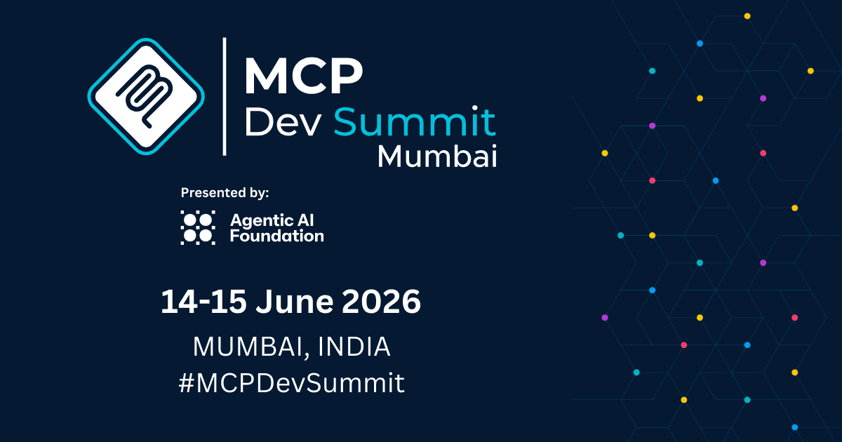 MCP Dev Summit Mumbai