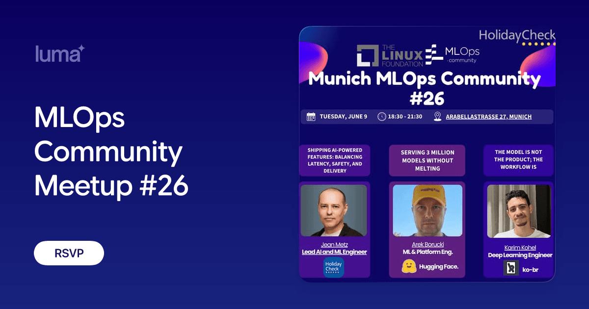 MLOps Community Meetup 26