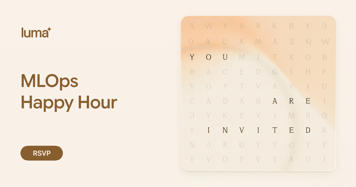 MLOps Happy Hour
