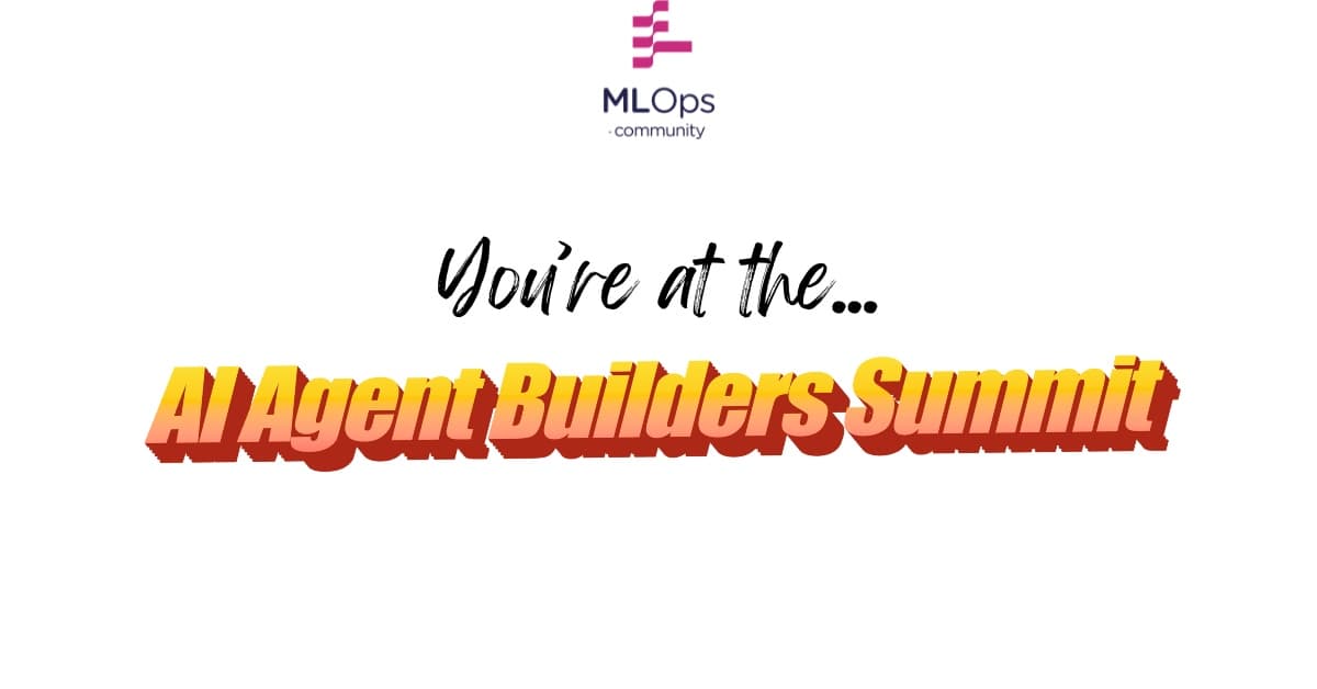 AI Agent Builder Summit SF