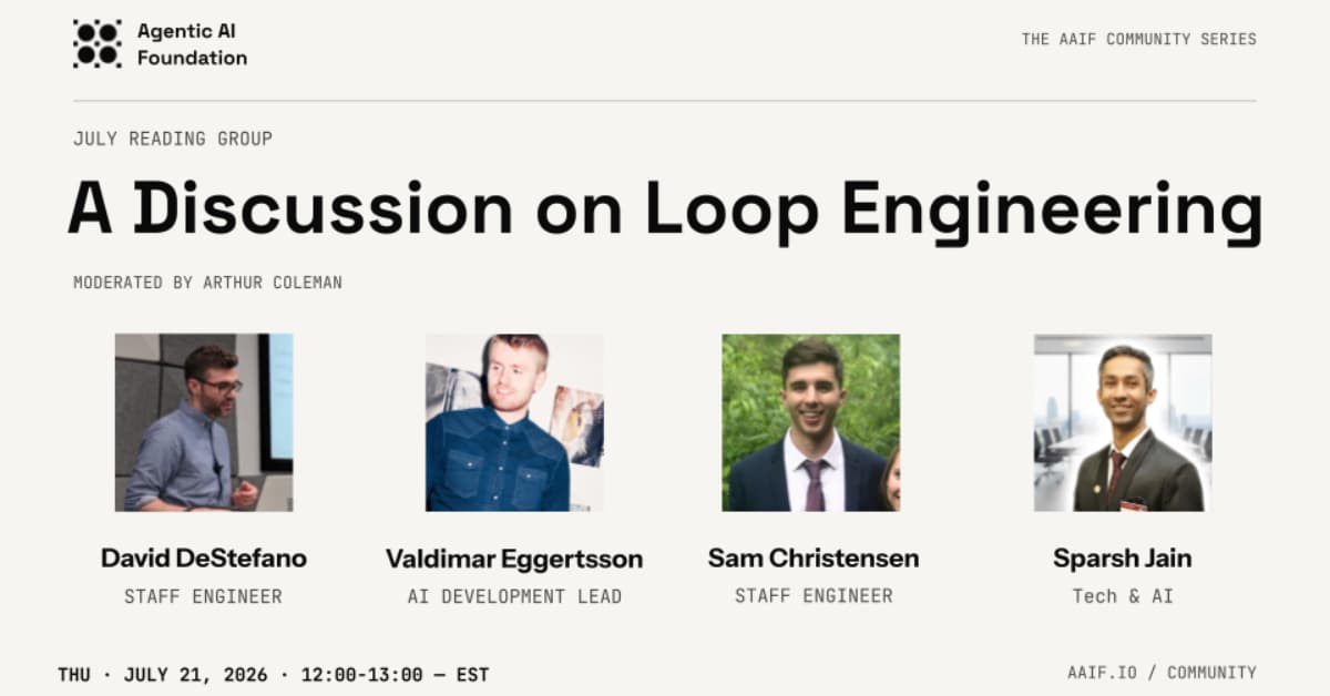 A Discussion on Loop Engineering